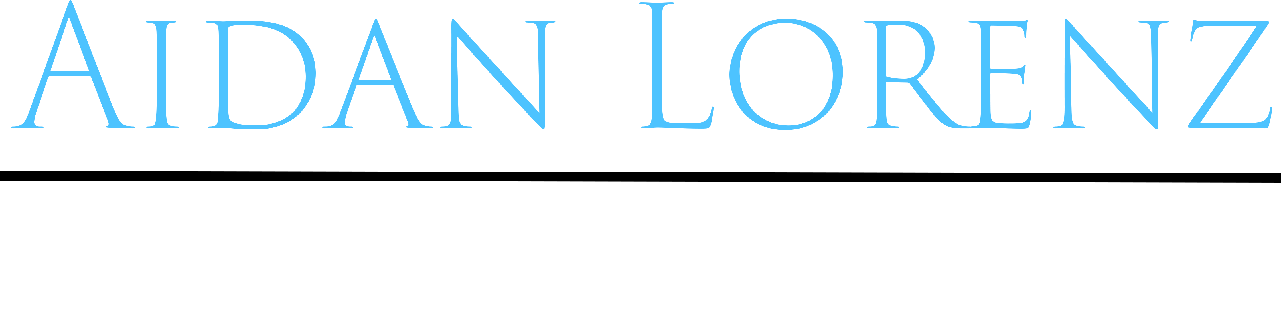 Aidan Lorenz: Photographer and Videographer